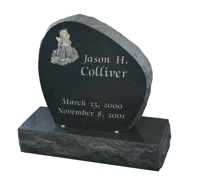 24x6x24 French Creek Egg Shape Memorial