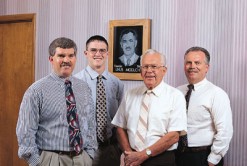All four generations of the Modlich family